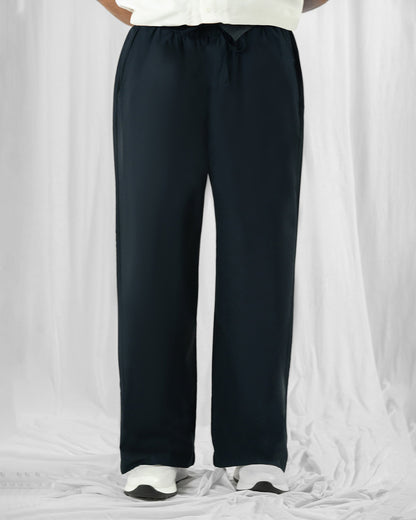 Men’s organic cotton loose-fit trouser