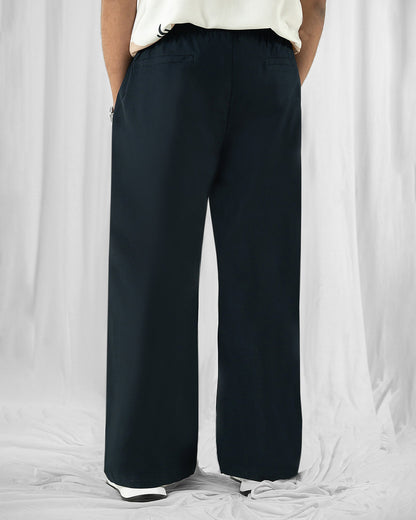 Men’s organic cotton loose-fit trouser