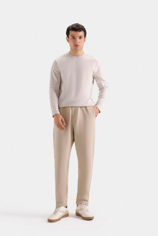 Slim fit twill trouser