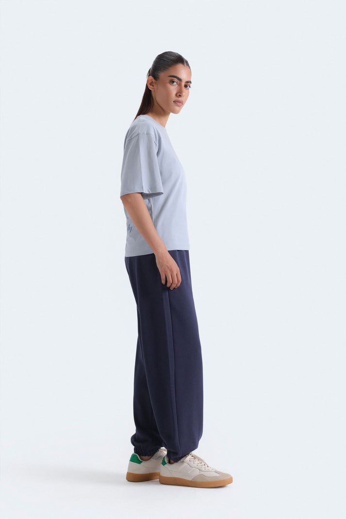 Loose fit jogger trousers