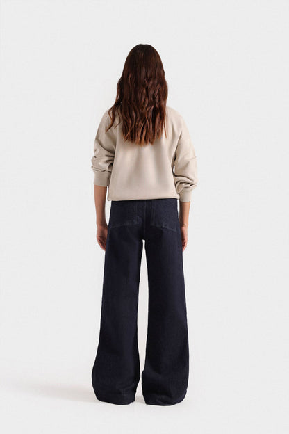 Cropped sweatshirt