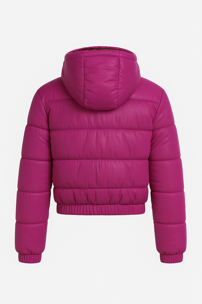 Women Puffer Jacket Pink