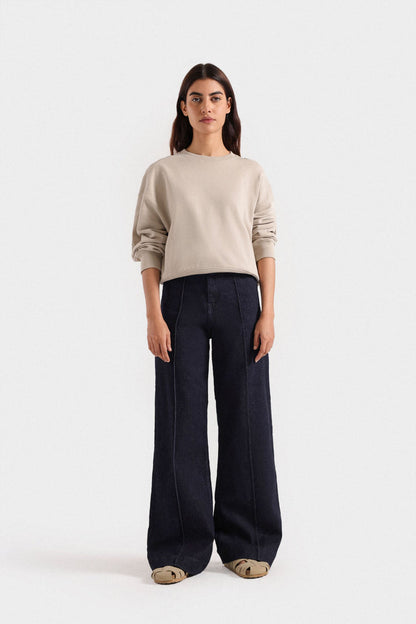 Cropped sweatshirt