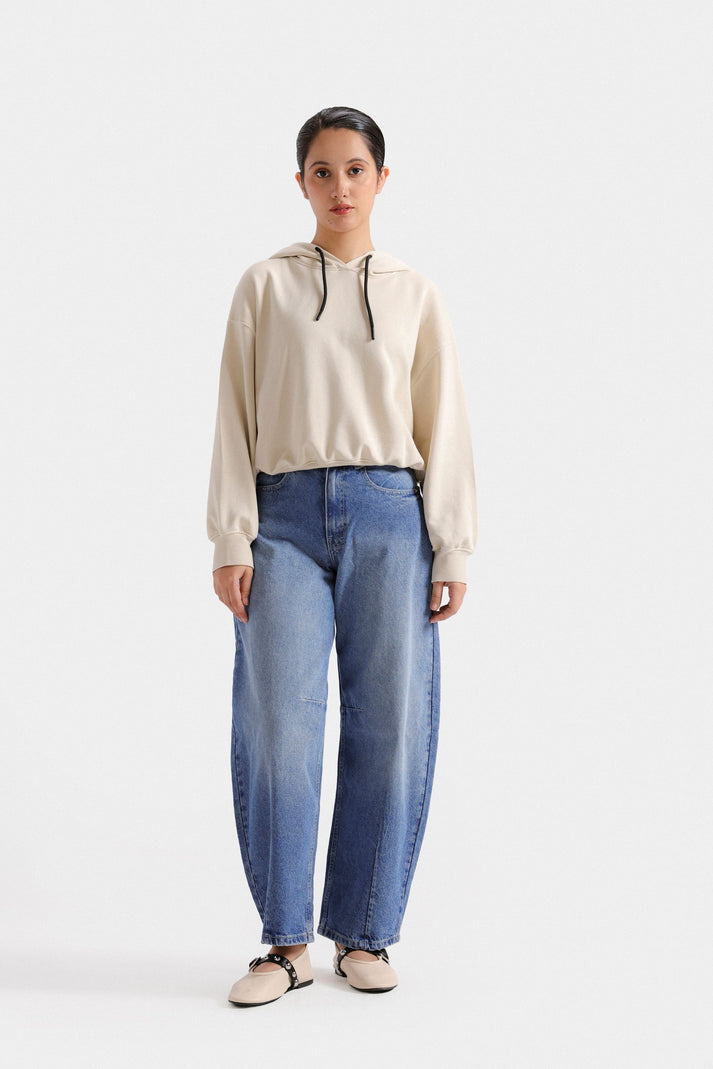 Super cropped hoodie