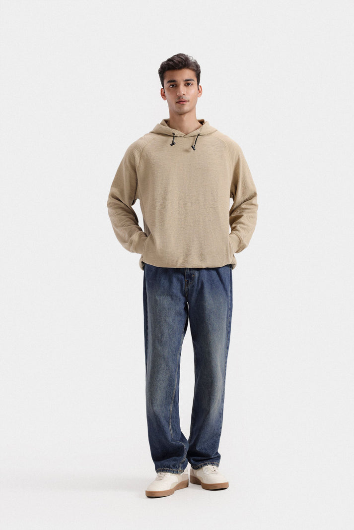 Textured pull-over