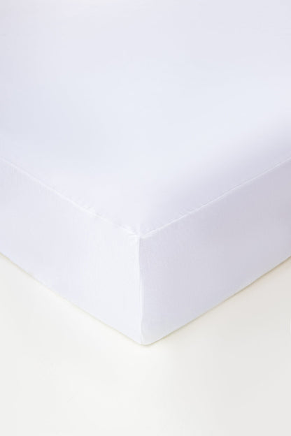 Water Repellent Organic Cotton Jersey Fitted Sheet