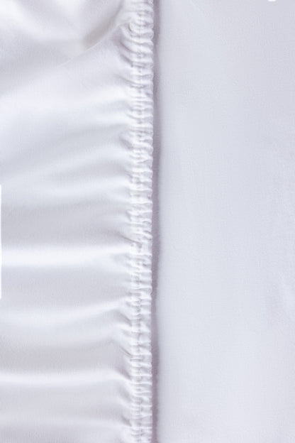 Water Repellent Organic Cotton Jersey Fitted Sheet