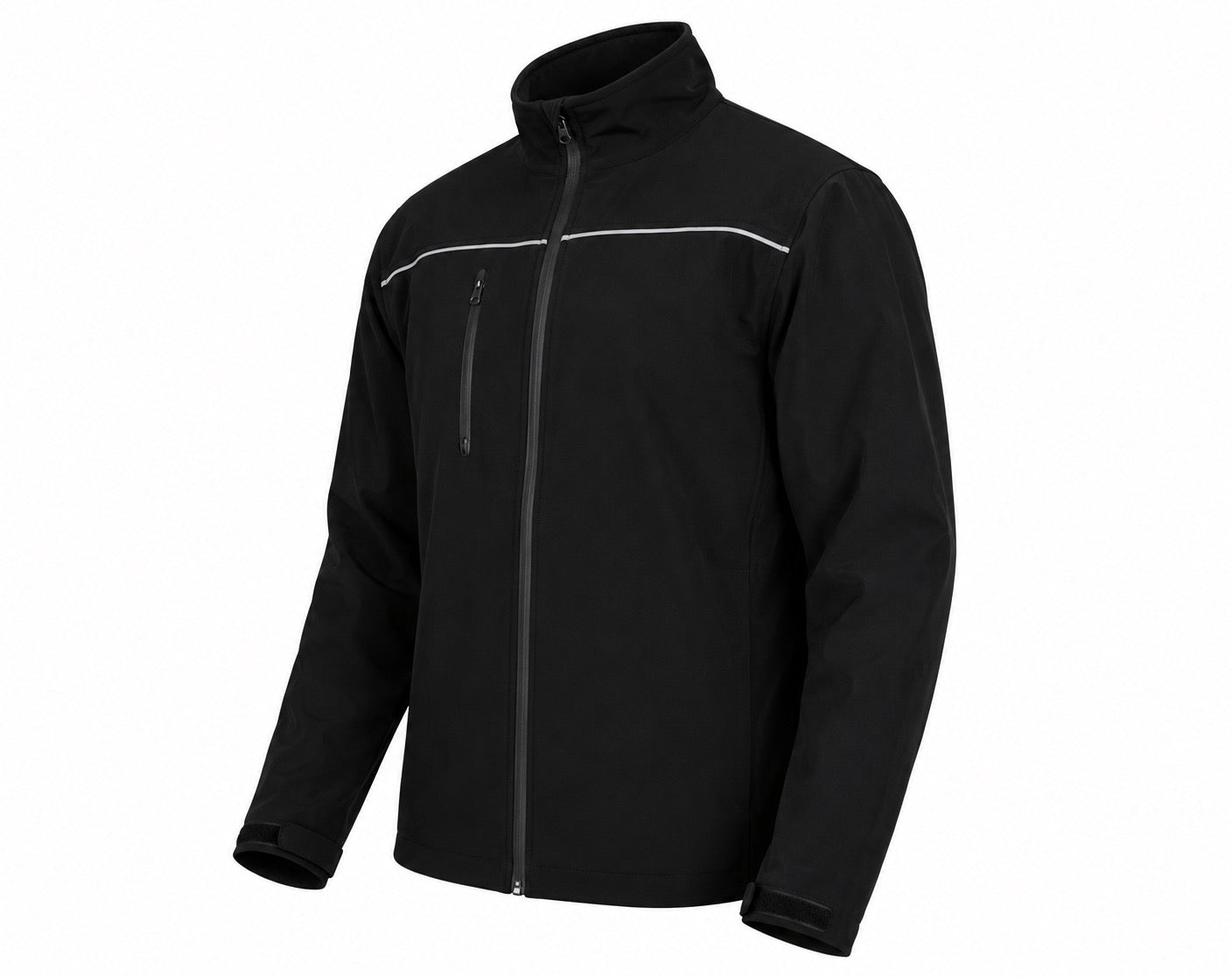 Soft shell jacket - black