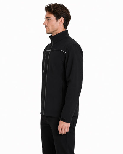 Soft shell jacket - black