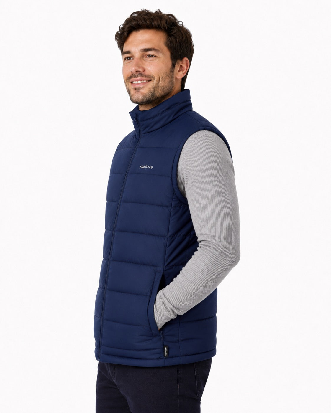 Men’s lightweight puffer vest