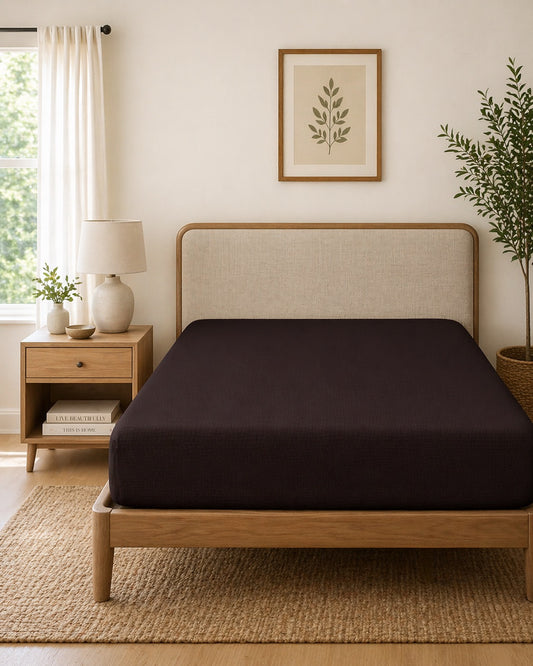 Premium Organic Dyed Fitted Sheet