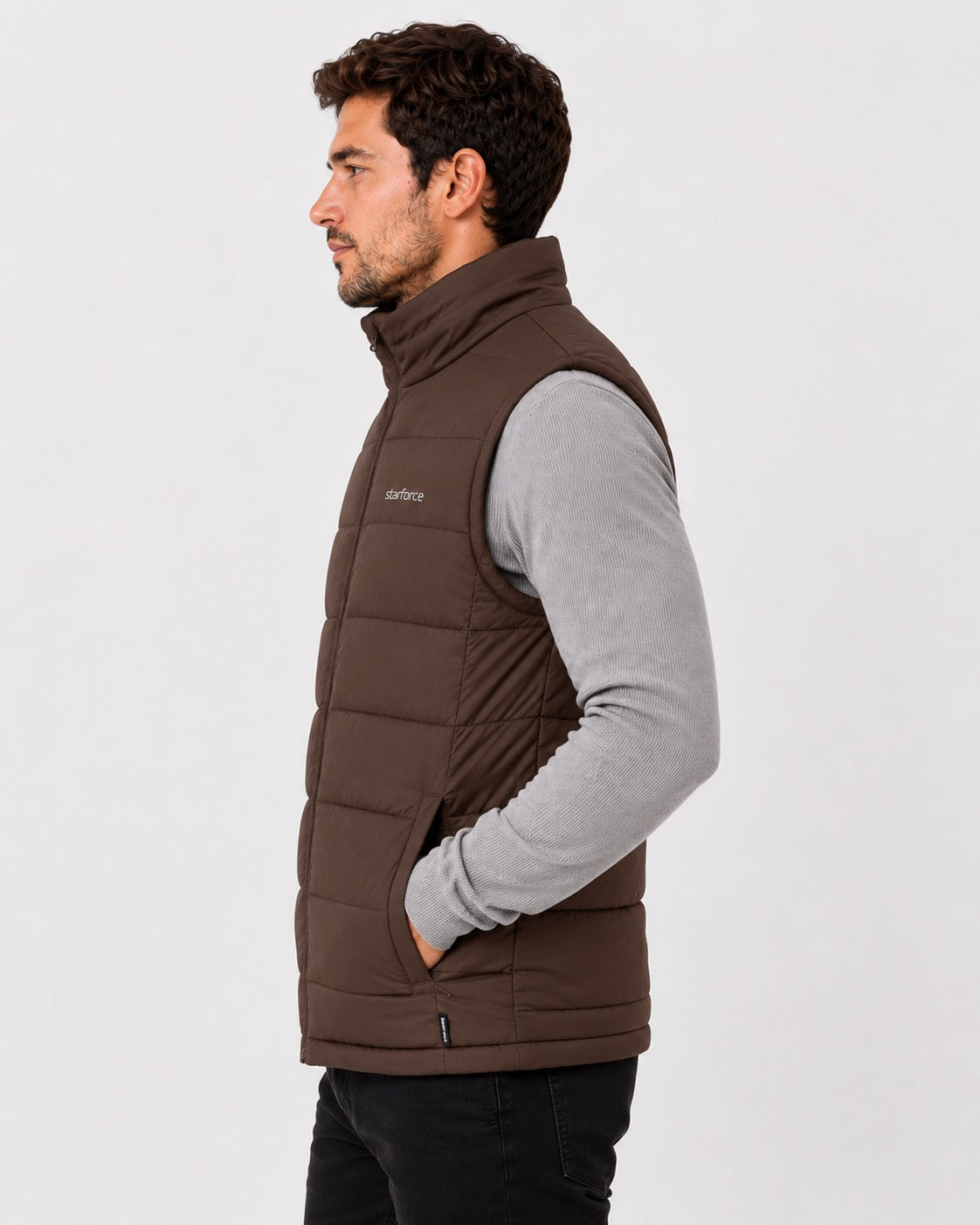 Men’s lightweight puffer vest