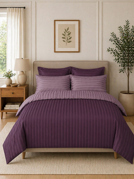 Luxury Organic Cotton Stripe Bedding