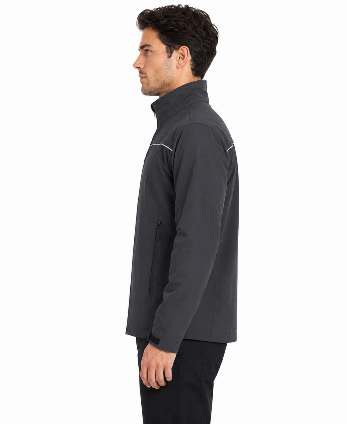 Soft shell jacket - black
