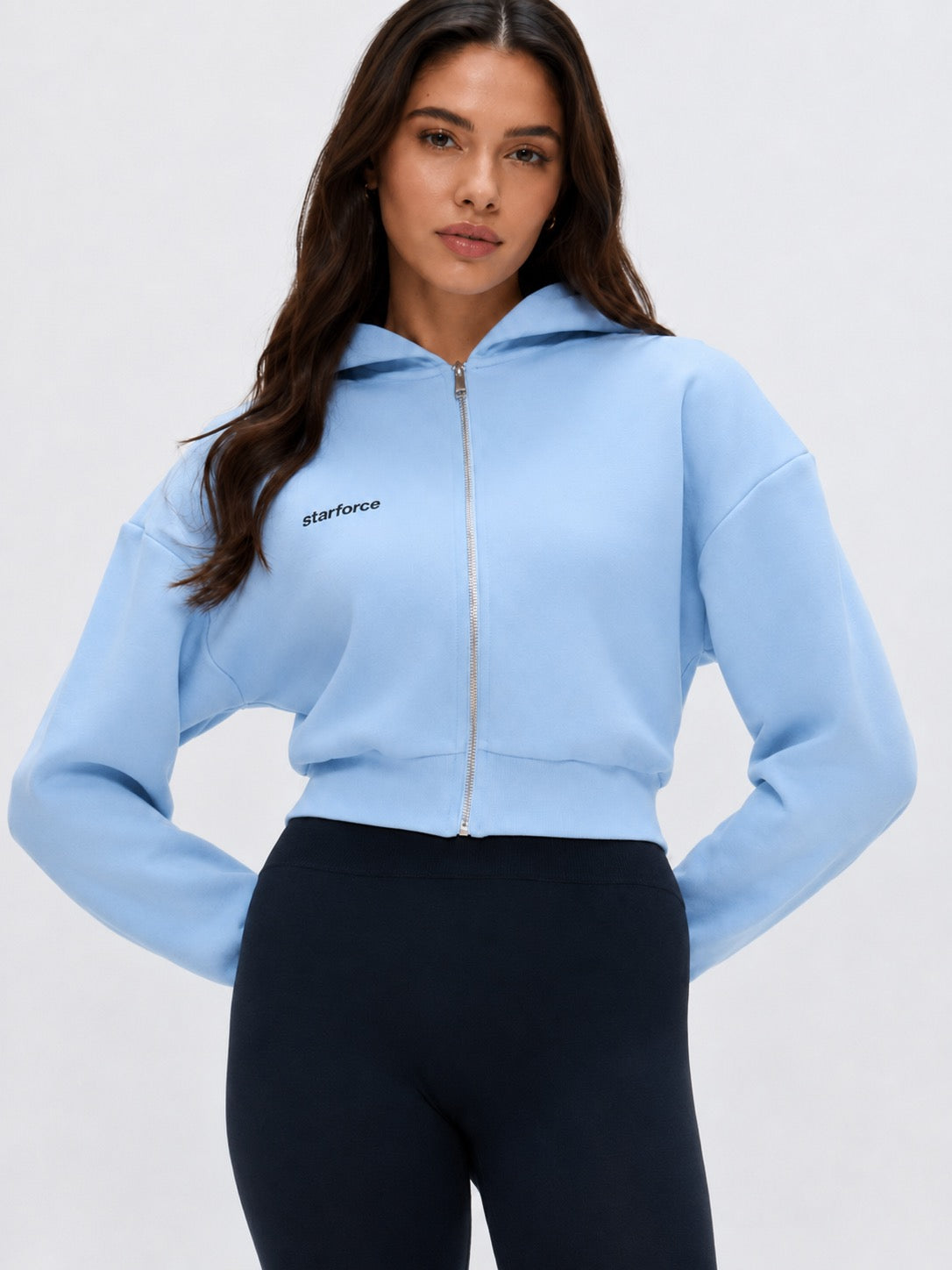 Luxe Cropped Hoodie