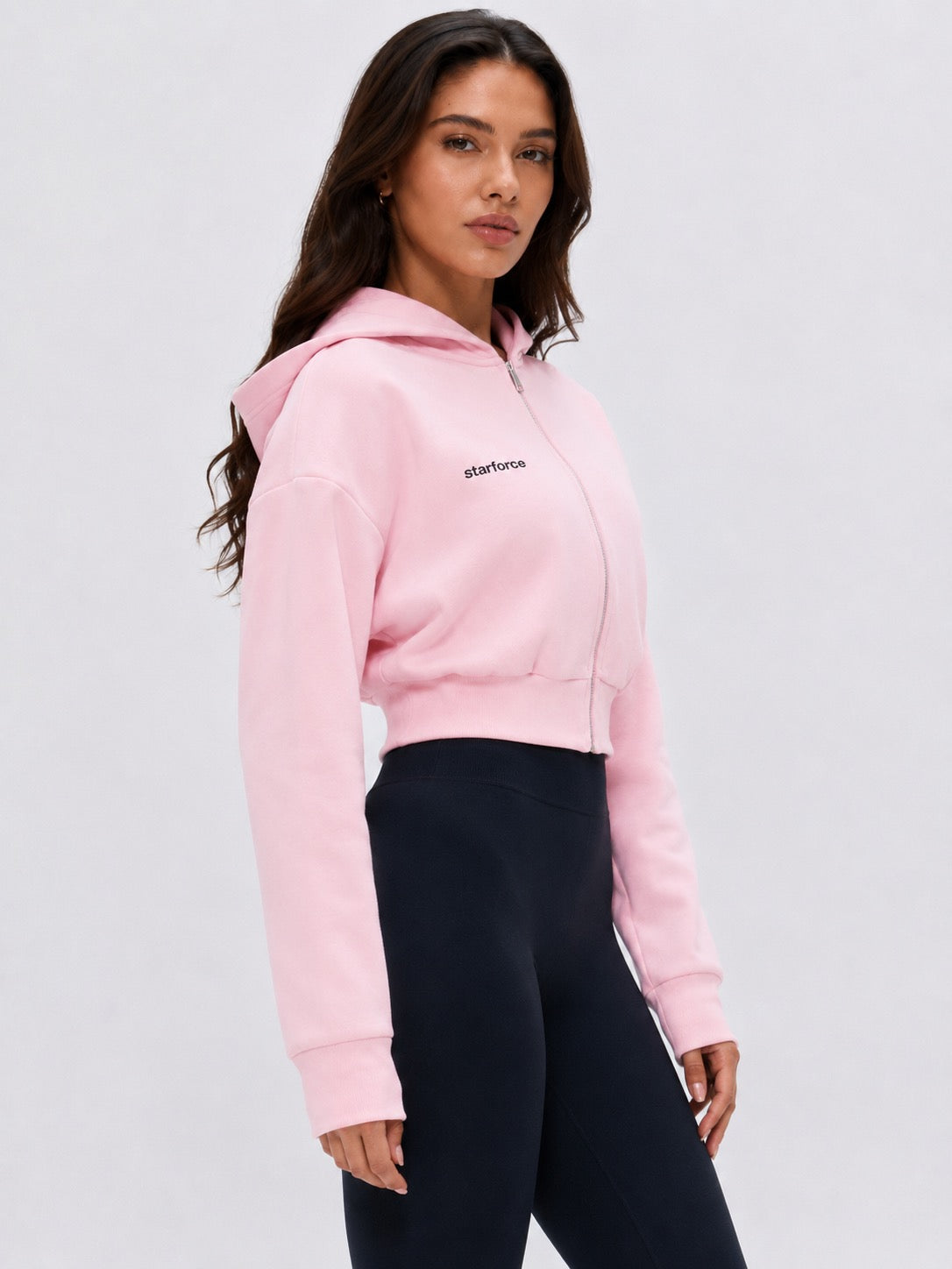 Luxe Cropped Hoodie