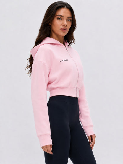 Luxe Cropped Hoodie