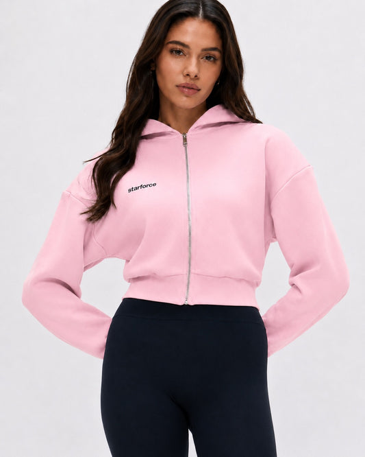 Luxe Cropped Hoodie