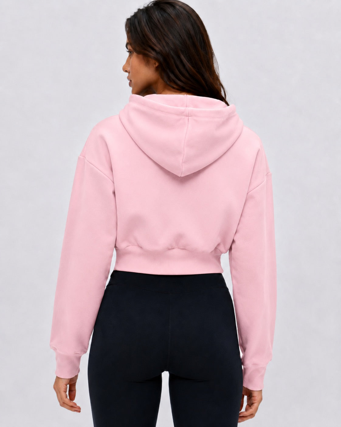 Luxe Cropped Hoodie