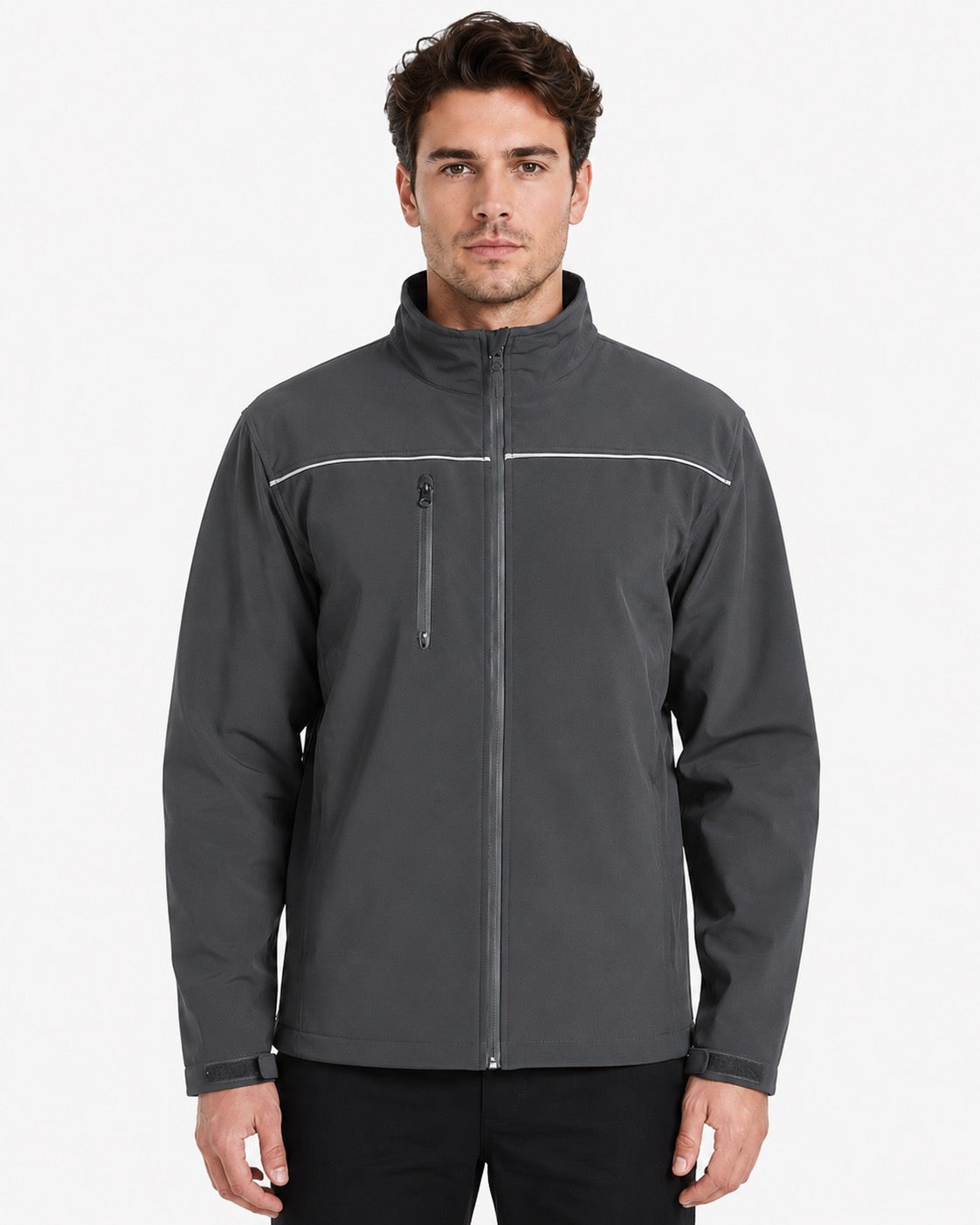 Soft shell jacket - black