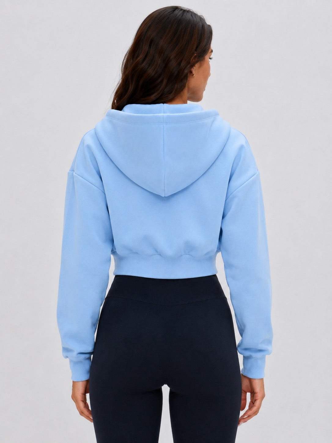 Luxe Cropped Hoodie