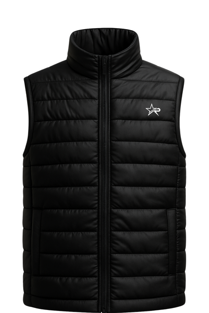 Women Puffer Vest - Black