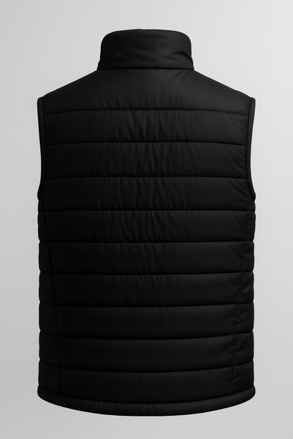 Women Puffer Vest - Black