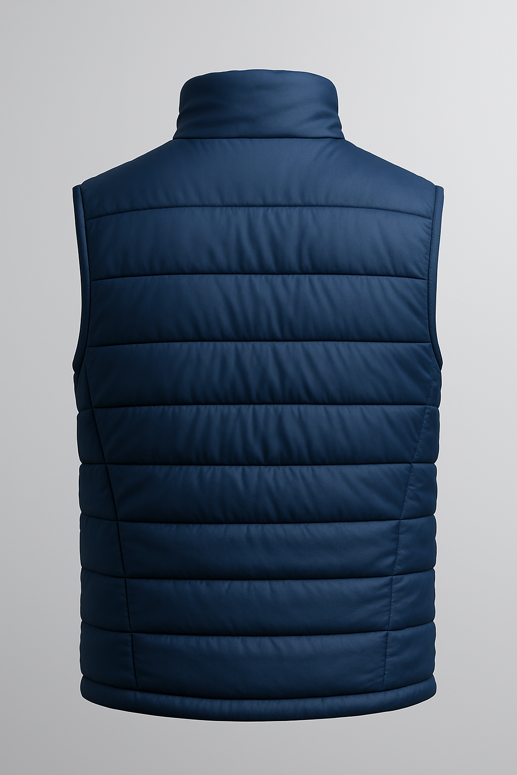 Women Puffer Vest - Navy Blue